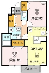 ヴェルブィル・野田　A棟の物件間取画像